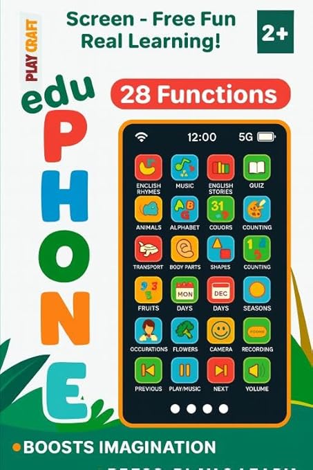 Screen Learning Phone | Educational Toys For Kids